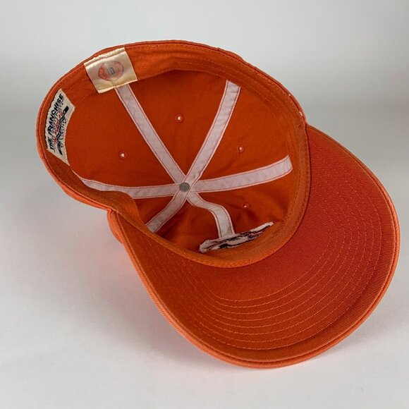 Boise State Broncos Vintage Orange Twins Enterprise Franchise Fitted Hat Medium - Picture 4 of 5